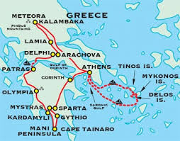 Mountains Map In Greece Ancient Greece Facts Com